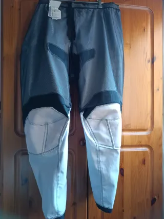 Pantalón Motocross Negro y Blanco