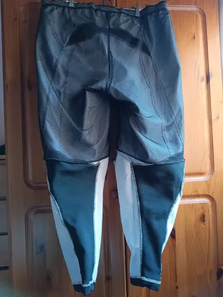 Pantalón Motocross Negro y Blanco