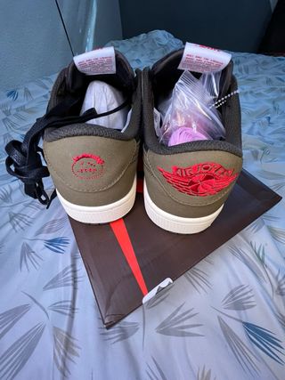 Nike Travis Scott x Jordan 1 Low OG Talla 43