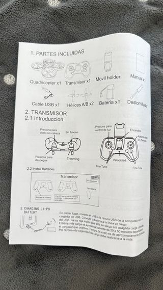 Dron Sentinel Protect FPV 4 Hélices