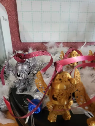 Figuras Stitch Adorno Árbol Navidad