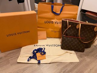 Bolso Louis Vuitton Marrón rojo