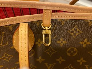 Bolso Louis Vuitton Marrón rojo