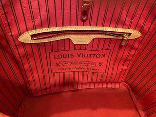 Bolso Louis Vuitton Marrón rojo