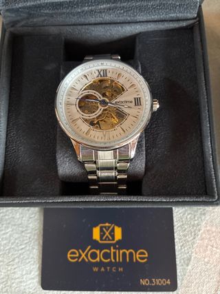 Reloj Exactime Automático Esqueleto