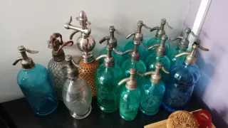 Colección de sifones antiguos