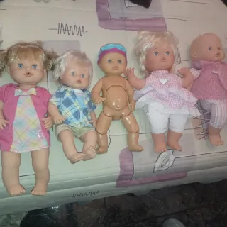 Lote de muñecas Nenucos 15 cada uno