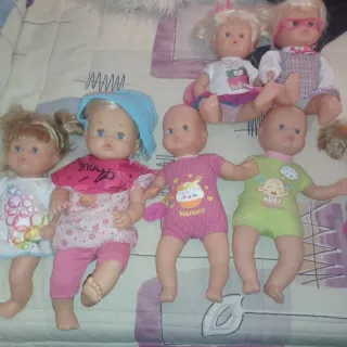 Lote de muñecas Nenucos 15 cada uno