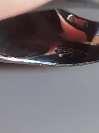 Anillo plata y negro