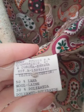 Chaqueta ALBA CONDE Beige Talla M