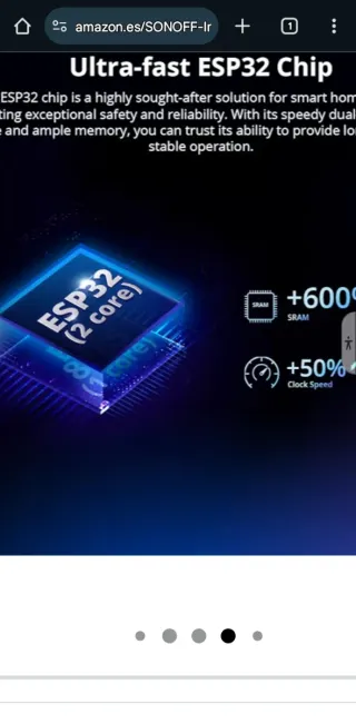 Interruptor Inteligente WiFi SONOFF MINI 2400W