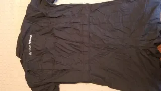 Mono de vuelo helicóptero azul