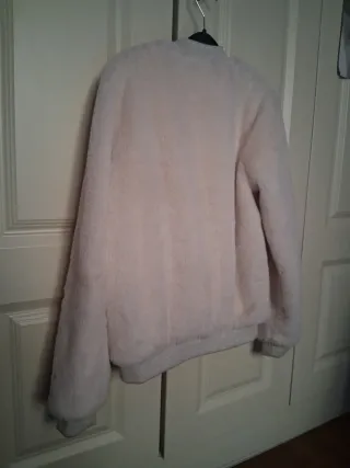 Chaqueta pelo rosa Lefties 11'-12/S (leer descrip)