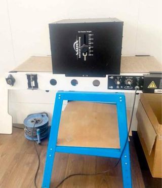 Prensa de calor industrial