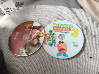 Toy Story 2 y 3 DVD ( ruso )