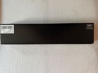 Cintura Elisabetta Franchi Logo EF Nera Pelle