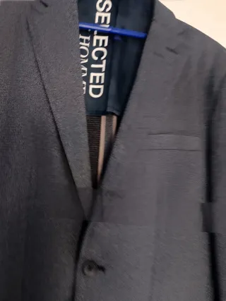 Americana SELECTED HOMME gris Talla M