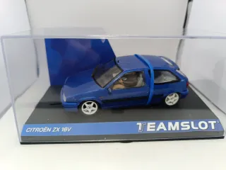 TEAM SLOT CITROEN ZX 16V AZUL de segunda mano por 65 EUR en