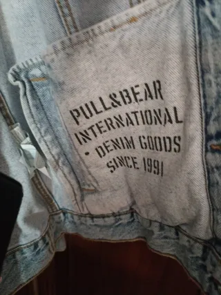 Cazadora Vaquera Pull&Bear Talla M