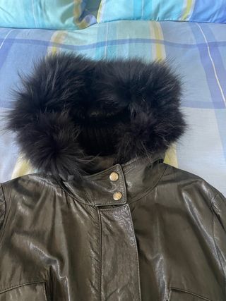 Abrigo de piel mujer