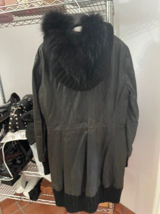 Abrigo de piel mujer