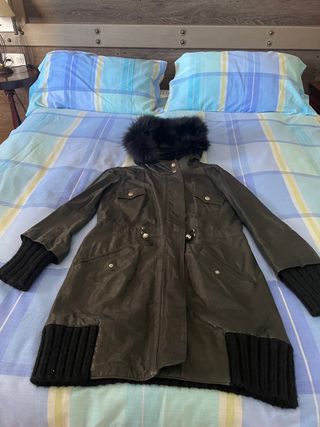 Abrigo de piel mujer