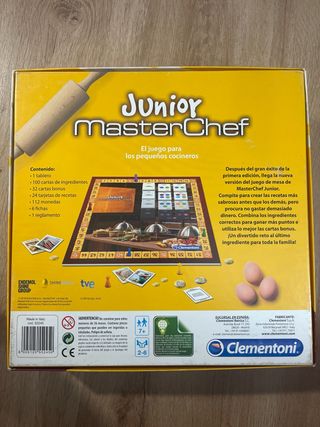 Juego Masterchef Junior Clementoni Oficial