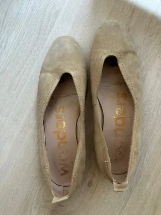 Manoletinas Wonders Beige