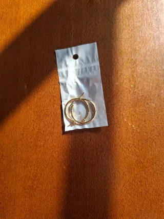 Pendientes Aro Inoxidables Dorados