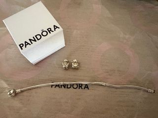 Pulsera Pandora de 18cm + 2 Charms