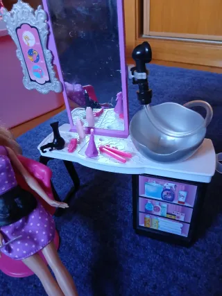 Barbie Peluquería Completa