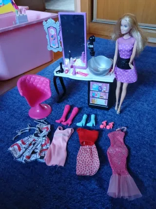 Barbie Peluquería Completa