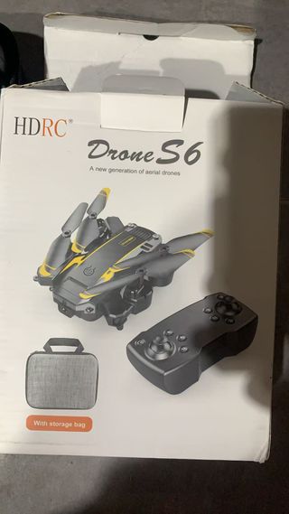 Mini Dron S6 Cámaras Duales HD Profesional