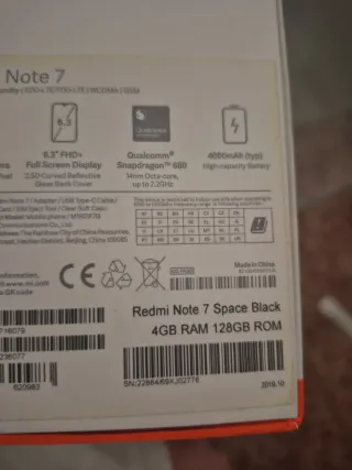 Xiaomi Redmi Note 7 da ricambio o riparazione