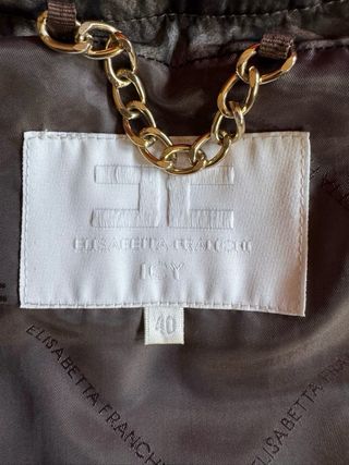 Piumino Elisabetta Franchi Trapuntato