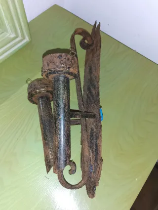 Candelabro Vintage Eléctrico Pared