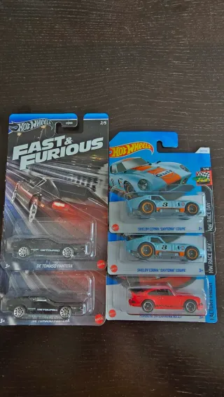 Pack 5 Hot Wheels