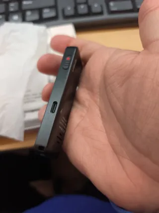 Grabadora Voz Digital 128GB Blanca