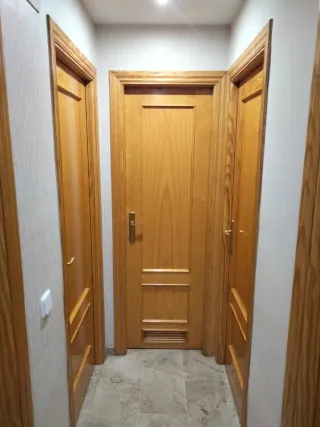 Lote 10 puertas madera.