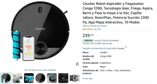 Robot Cecotec Conga 3390 Aspirador