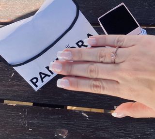 Anillo Pandora Oro Rosa Seminuevo