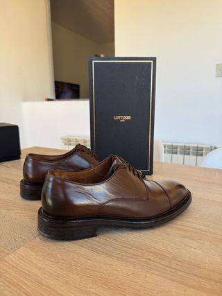 Zapatos de vestir Derby Lotusse Marrones Hombre