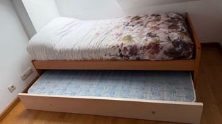 Cama nido con dos camas