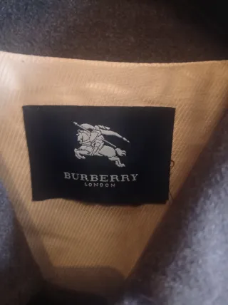 Chaquetón Burberry Marrón