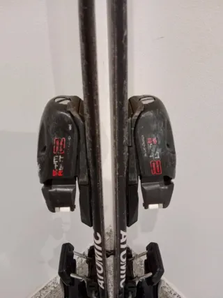 Esquís Atomic Race 5 110cm con fijaciones
