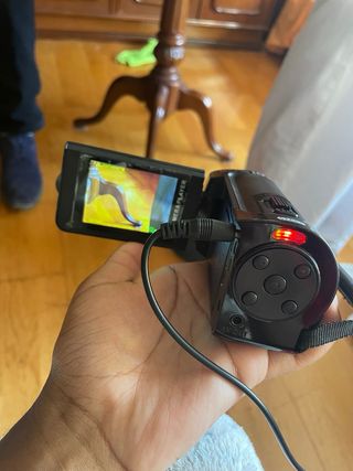 Videocámara Carl Zeiss 10x Zoom Negra