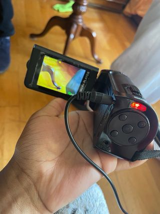 Videocámara Carl Zeiss 10x Zoom Negra