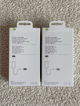 2 Caricabatterie Apple iPhone 16 Pro Max NUOVI