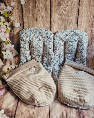 Conjunto de 2 sacos silla gemelar