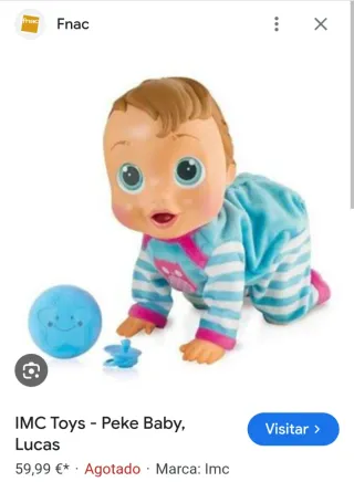 Muñeco Peke Baby Lucas